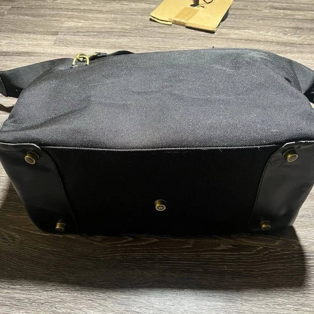 Tommy Bahama Black Duffle Bag Island Hopper SAIL FAST LIVE SLOW Sailboat